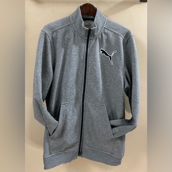 Puma Other - Men’s PUMA Men's Full Zip Fleece Track Jacket Size Large
